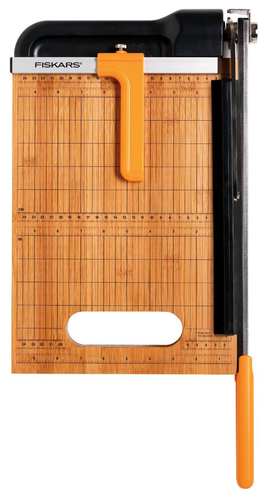 Fiskars Bamboo Base Paper Trimmer