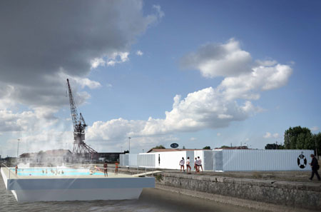 Floating Container Pool