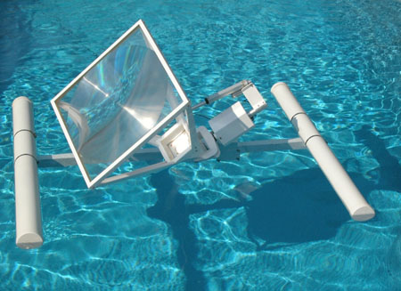 Float on water solar technology