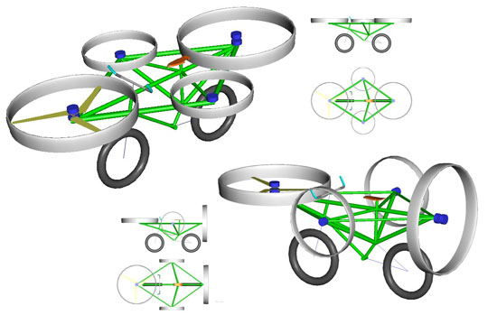 Flying Bike Concept