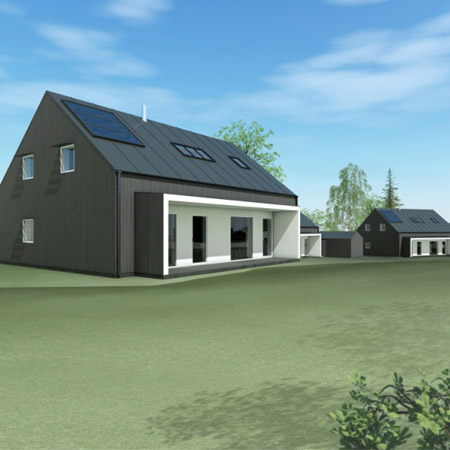 Four Passive Houses