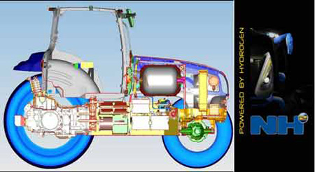 Fuel Cell Tractor