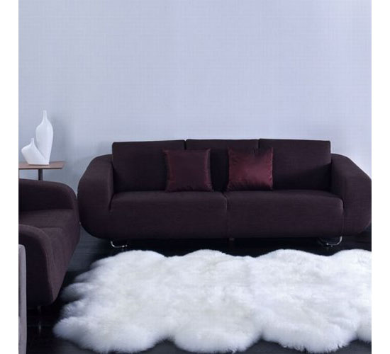 Genuine Eco-Friendly Pure Sheepskin Rug Four Pelt