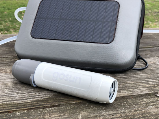 GoSun Flow Combines Water Purifier and Sanitation System in One