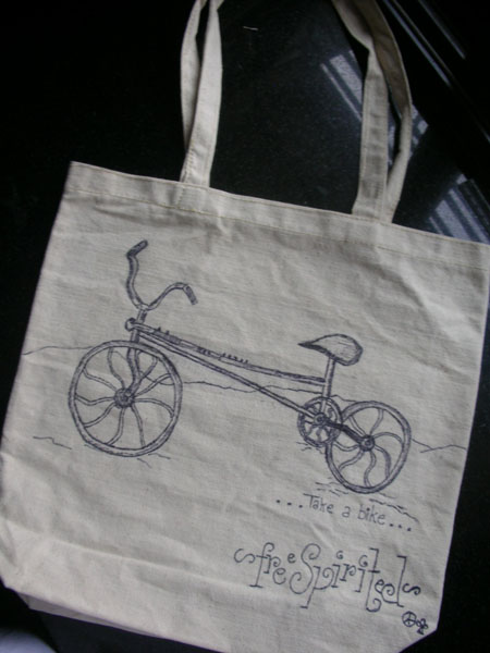 Hand Painted Canvass Bag