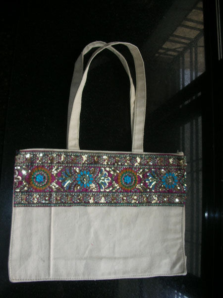 Hand Painted Canvass Bag