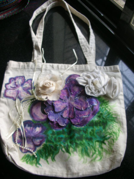 Hand Painted Canvass Bag