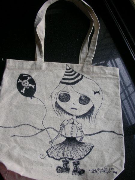 Hand Painted Canvass Bag