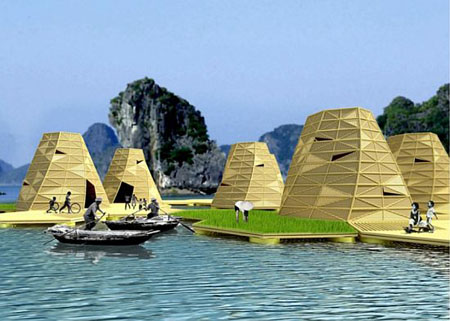 Hexagonal Floating Community