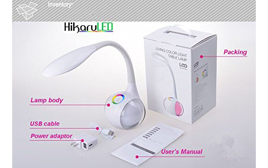 HikaruLED Innovative Touch LED Desk Lamp