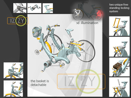 izzy city bike environmentally friendly