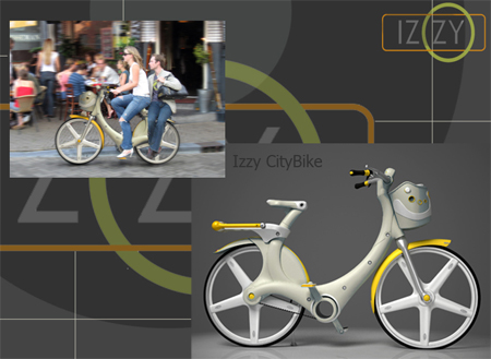 izzy city bike zero emission