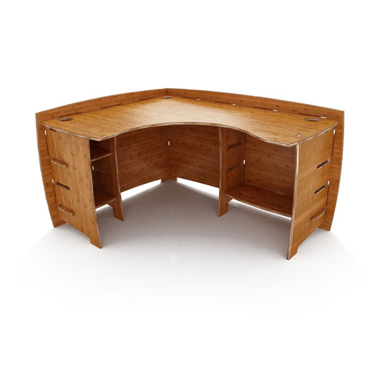 Lagare 60-Inch By 47-Inch Corner Desk