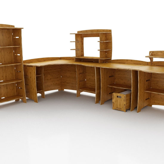 Lagare 60-Inch By 47-Inch Corner Desk