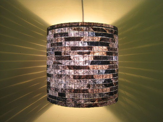 Lamps Made With Recycled Coffee Filters by Vilma Silveira Farrell