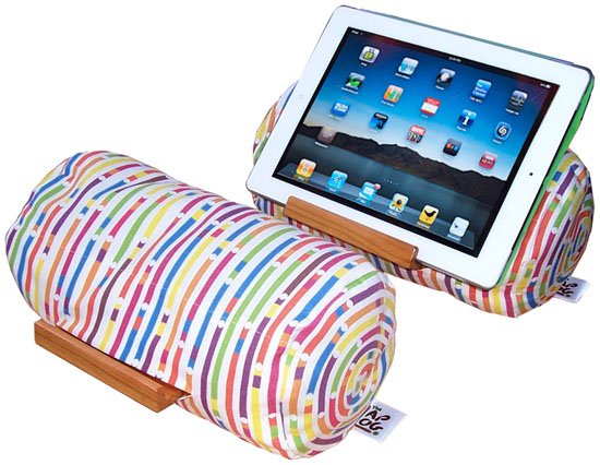 Lap Log Soft Beanbag Tablet Stand