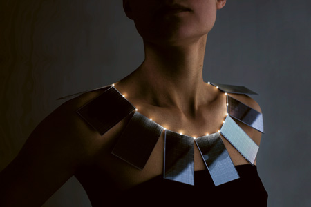 Lux Solar Panel Necklace