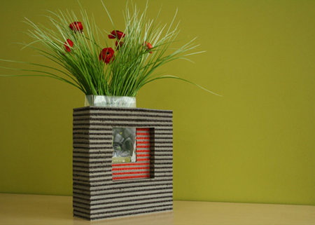 Eco-vase by Lyall Design