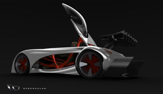 Mercedes-Benz LeMans Electric Race Car Concept