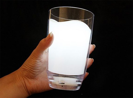 Milk Glass Light