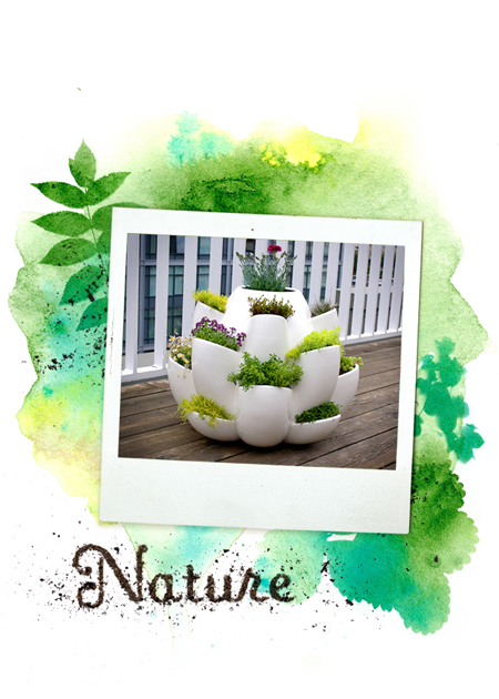 Nature Ceramic Planter