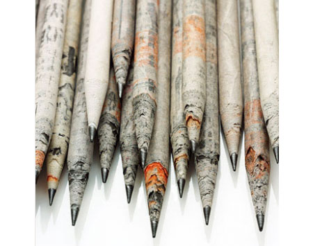 Newspaper Pencil