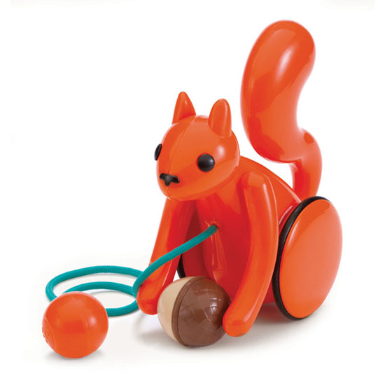 Nutty Squirrel Pull Toy