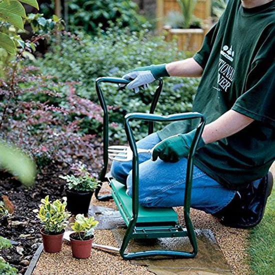 Ohuhu Garden Kneeler and Seat with Pouch