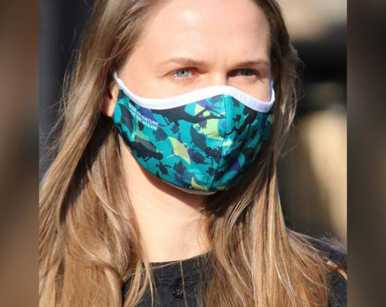 PADI x RASHR Face Mask Is Made from Recycled Polyester