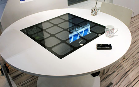 Panasonic Solar Powered Charging Table Prototype