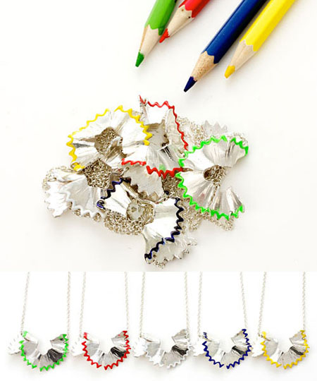 Pencil Shavings Necklace