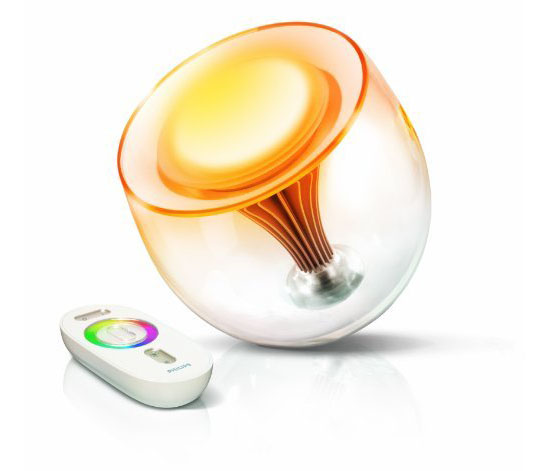 Philips 69143/60/48 LivingColors Generation 2 Translucent Changing LED Lamp with Remote