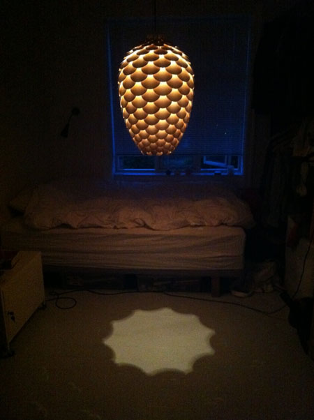 Pinecone Lamp