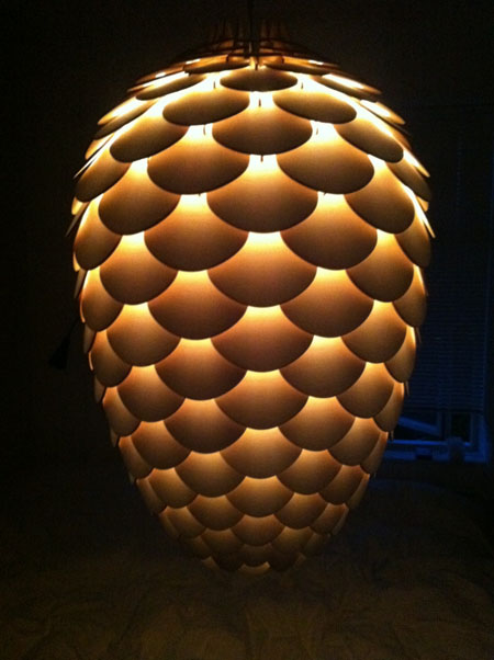 Pinecone Lamp