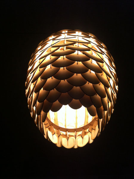 Pinecone Lamp