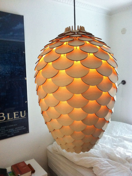 Pinecone Lamp