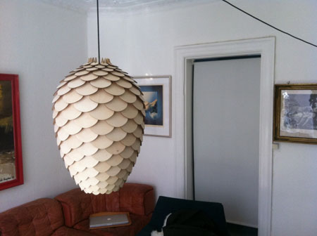 Pinecone Lamp