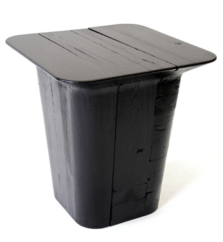 Pitch Black Stool