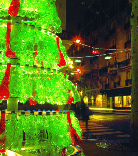 Plastic Bottle Christmas Tree