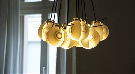 Porcelain Lamp by Laura Pregger