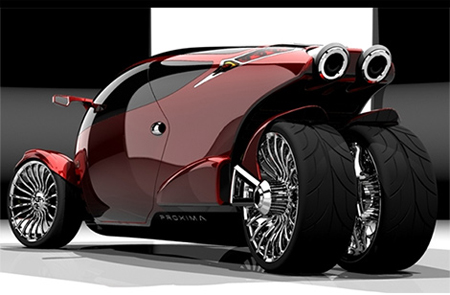 proxima the car bike hybrid concept