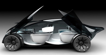 rca sleek sustainable car concept