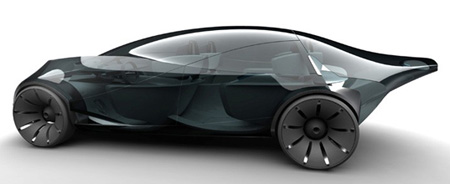 rca sleek sustainable car concept