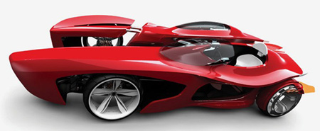 rca sleek sustainable car concept