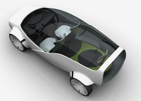 rca sleek sustainable car concept