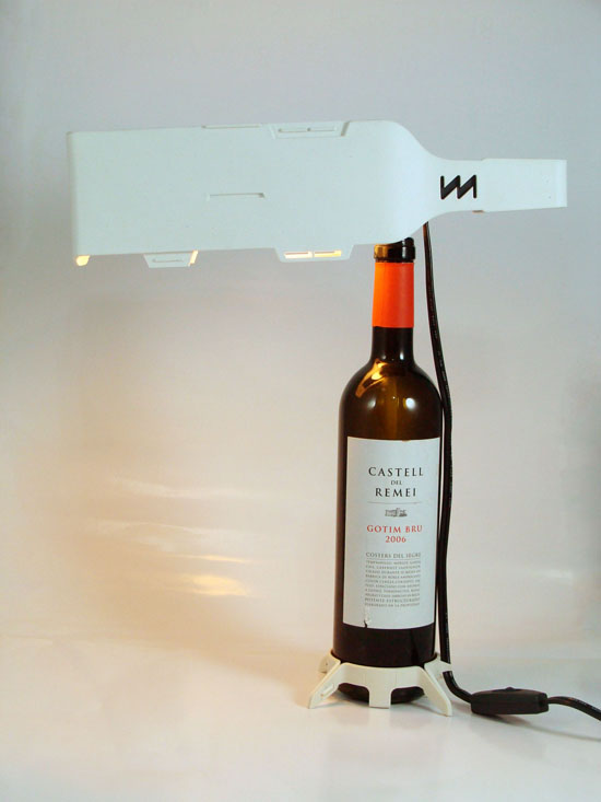 Re-Wine Wine Bottle Lamp