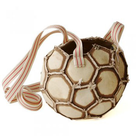 Reclaimed Soccer Ball Bag
