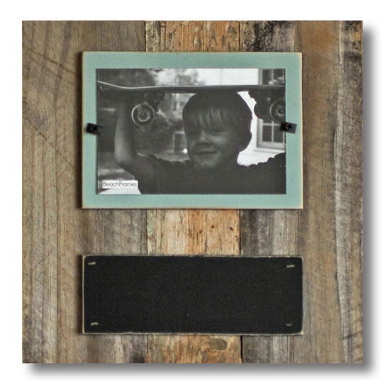 Reclaimed Wood Chalkboard Frame