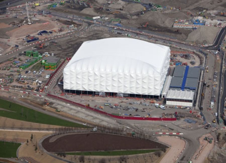 Recyclable Basketball Stadium in London