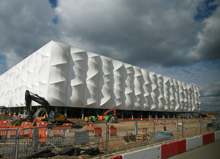 Recyclable Basketball Stadium in London